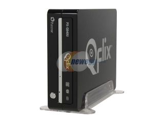 PLEXTOR USB 2.0 External 20X Super Multi DVD Qflix Drive Model PX Q840U