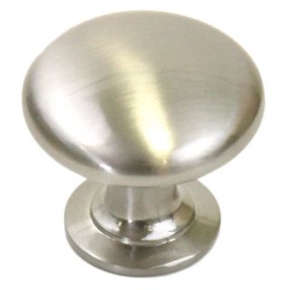 inch Round Circular Design Stainless Steel Finish Cabinet and