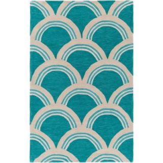 Artistic Weavers Holden Sienna Teal 5 ft. x 7 ft. 6 in. Indoor Area Rug AWHL1047 576
