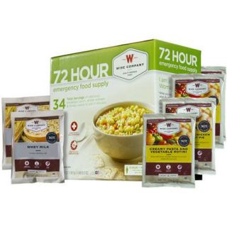 Wise Company 72 Hour Emergency Food Supply, 48.2 oz
