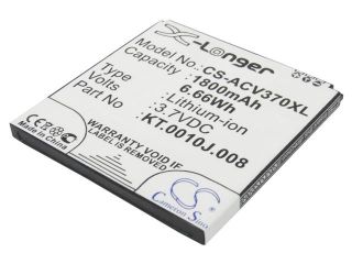 vintrons Replacement Battery For ACER JD 201212 JLQU C11M 003,KT.0010J.008