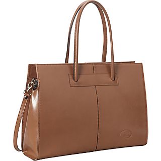 Sharo Leather Bags Womens Italian Leather Laptop Tote