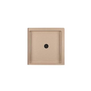 Swan SS 36DTF 010 36" x 36" Swanstone Shower Base (Drain Included), Available in Various Colors