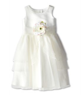 Us Angels Tank Top Dress w/ Layers of Organza Skirt (Toddler)