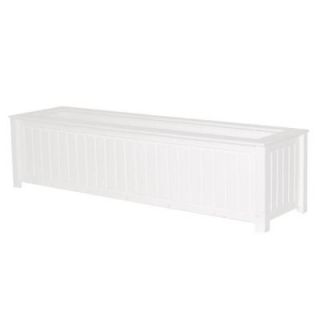 Eagle One North Hampton 48 in. x 12 in. White Recycled Plastic Commercial Grade Planter Box C49548W