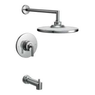 MOEN Arris Posi Temp Single Handle 1 Spray Tub and Shower Faucet Trim Kit in Chrome (Valve Sold Separately) TS22003