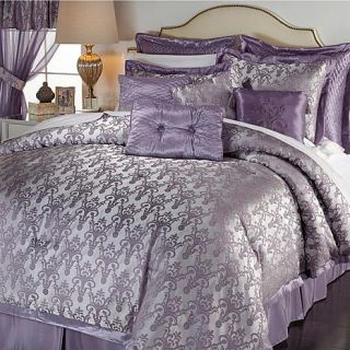 Highgate Manor Noble Crest 20 piece Comforter Set   Lavender   7635673