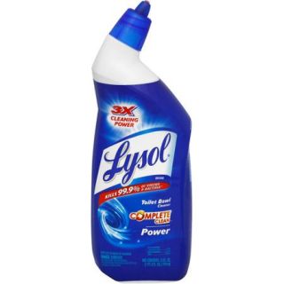 Lysol Power Toilet Bowl Cleaner, 24 Ounce
