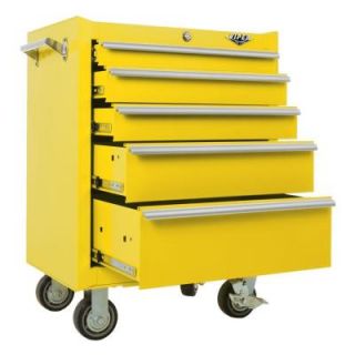 Viper Tool Storage 26 in. 5 Drawer Cabinet in Yellow V2605YWR