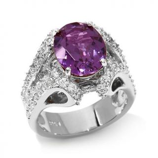 Victoria Wieck 4.96ct Absolute™ and Simulated Alexandrite Ring   7837047