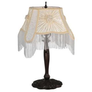 Illumine 1 Light Karina Fabric Table Lamp CLI MEY67272