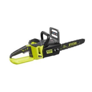 Ryobi 14 in. 40 Volt Brushless Cordless Chainsaw   Battery and Charger Not Included RY40502A
