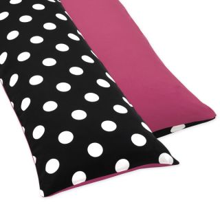 Seet JoJo Designs Hot Dot Full Length Double Zippered Body Pillow Case