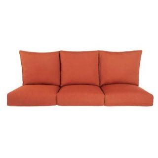 Brown Jordan Highland Replacement Outdoor Sofa Cushion in Cinnabar M10035 SC3