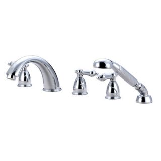 Elements of Design Heritage Roman Tub Faucet and Diverter Hand Shower