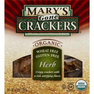Marys Gone Crackers Crackers 6.5oz Pack of 12