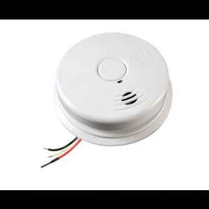 Kidde i12010S Smoke Detector, 120V 10 Year Worry Free AC/DC Sealed Lithium Wire In w/Battery Back Up (21010407 A)