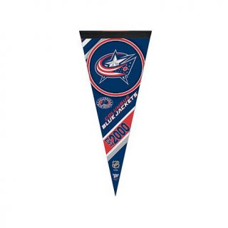 NHL Team Logo 17" x 40" Premium Pennant   Columbus Blue Jackets   7800111