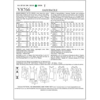 Vogue Pattern Misses' and Misses' Petite Dress, AA (6, 8, 10, 12)