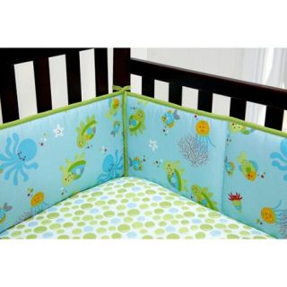 Little Bedding by NoJo Ocean Dreams 4 Piece Crib Bumper