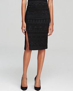 Rebecca Minkoff Skirt   James Jacquard Metallic