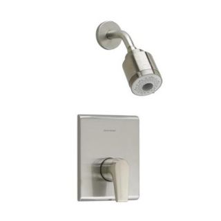 American Standard Studio Satin Nickel Single handle 3 function Shower Only Trim Kit with Less Rough Valve Body