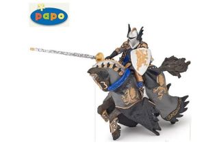 Dragon Black Prince & Horse   Action Figure by Papo Figures (36001)