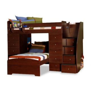 Berg Sierra Twin L Shaped Bunk Bed with Storage
