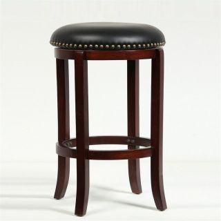 Boraam Cordova 24" Swivel Bar Stool in Cherry   33224