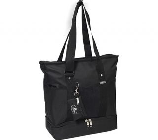 Womens Everest Deluxe Shopping Tote 1002DLX   Black