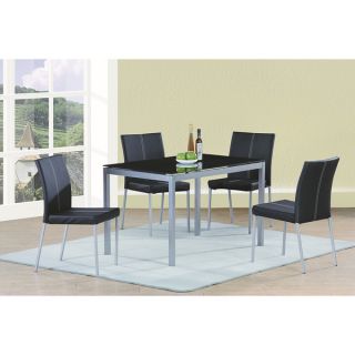 piece Dinette Set Black/Silver   17429525