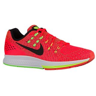 Nike Air Zoom Structure 19   Mens   Running   Shoes   Bright Crimson/Volt/Voltage Green/Black