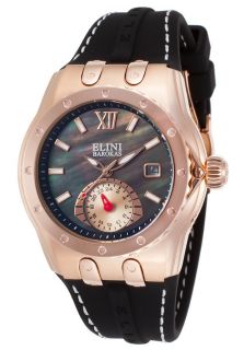 Genesis Vision Black Silicone and MOP Dial Rose Tone Case