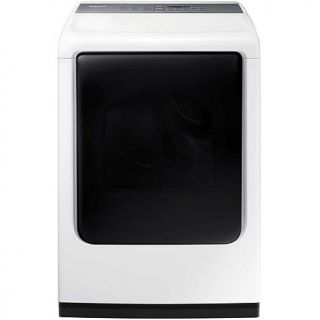 Samsung 7.4 cu. ft. Top Load Gas Dryer with Multi Steam Technology   White   8100704