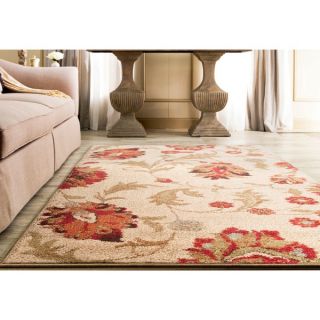 Meticulously Woven Boise Floral Shag Rug   14984010  