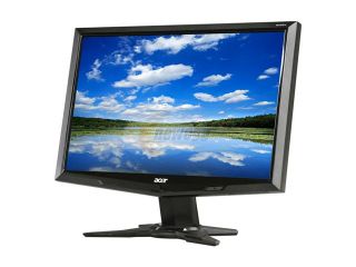 Open Box Acer G195WAb Black 19" 5ms  Widescreen LCD Monitor 250 cd/m2 1,000:1