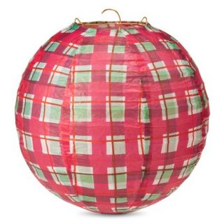 Oh Joy 8 Pink Plaid Lantern