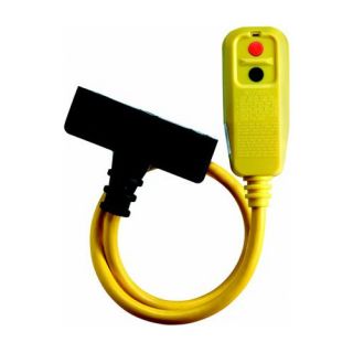 Right Angle Portable GFCI Tri Tap for Personal Protection by Morris