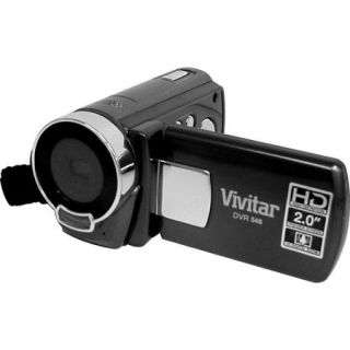 Vivitar DVR548HD BLACK Black 5.1MP HD Digital Camcorder, 2.0" LCD Display