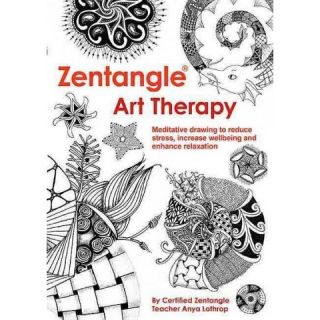 Zentangle Art Therapy Adult Coloring Book