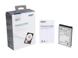 HGST Travelstar 2.5 Inch 1 TB 5400RPM SATA 6Gb/s 8MB Cache Internal Hard Drive Kit 0S03508