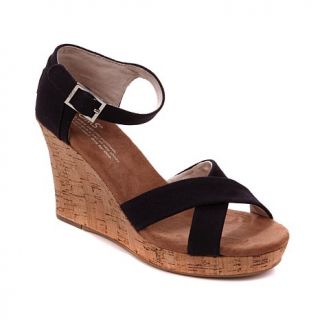TOMS Strappy Wedge Sandal   8021118