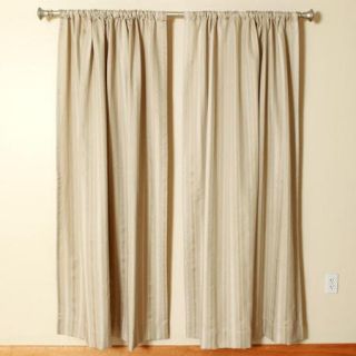 The Pillow Collection Oyster Rod Pocket Curtain Panels (Set of 2)