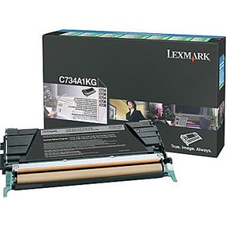 Lexmark Black Toner Cartridge (C734A1KG), Return Program