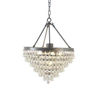 Yosemite Home Decor Eleanor Lake 5 Light Crystal Chandelier