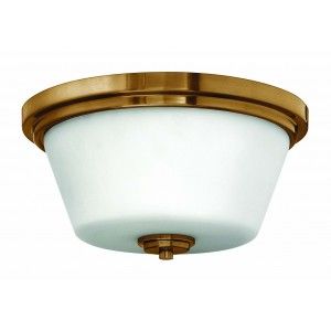 Hinkley Lighting 5551BR LED LED Ceiling Light, 32W 2 Light Flush Mount   Brushed Bronze