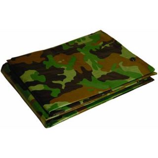 Foremost Tarp 8' x 10' Camoflauge Green Tarp