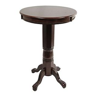 Boraam 42 Solid Wood Florence Pub Table, Cappuccino
