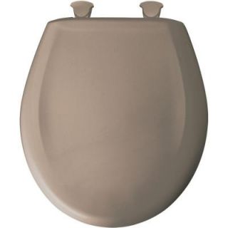 BEMIS Whisper•Close Round Closed Front Toilet Seat in Spice Mocha 200SLOWT 018