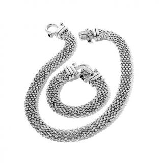 Emma Skye Jewelry Designs Popcorn 19" Necklace and Bracelet Set   7393430